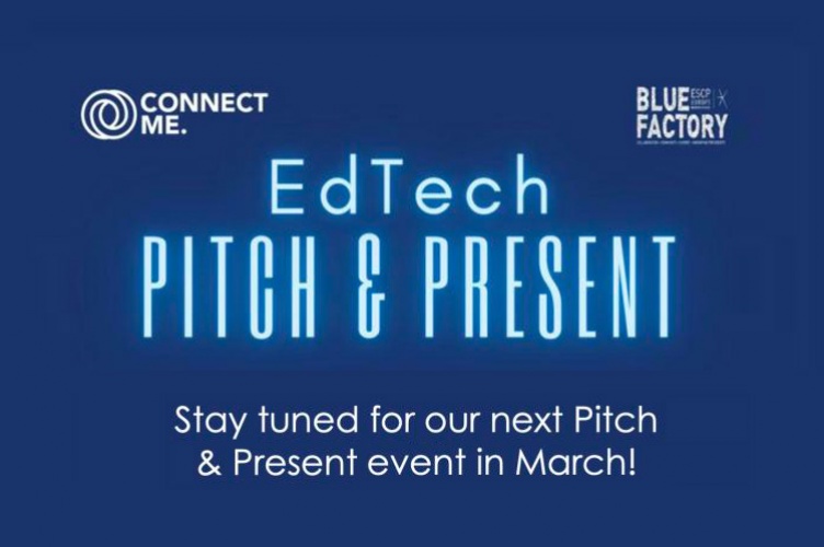 January 2021 - first Pitch & Present event from ESCP student association connect me.
